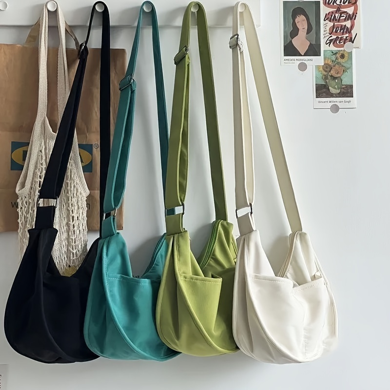 Cotton crossbody hobo discount bag