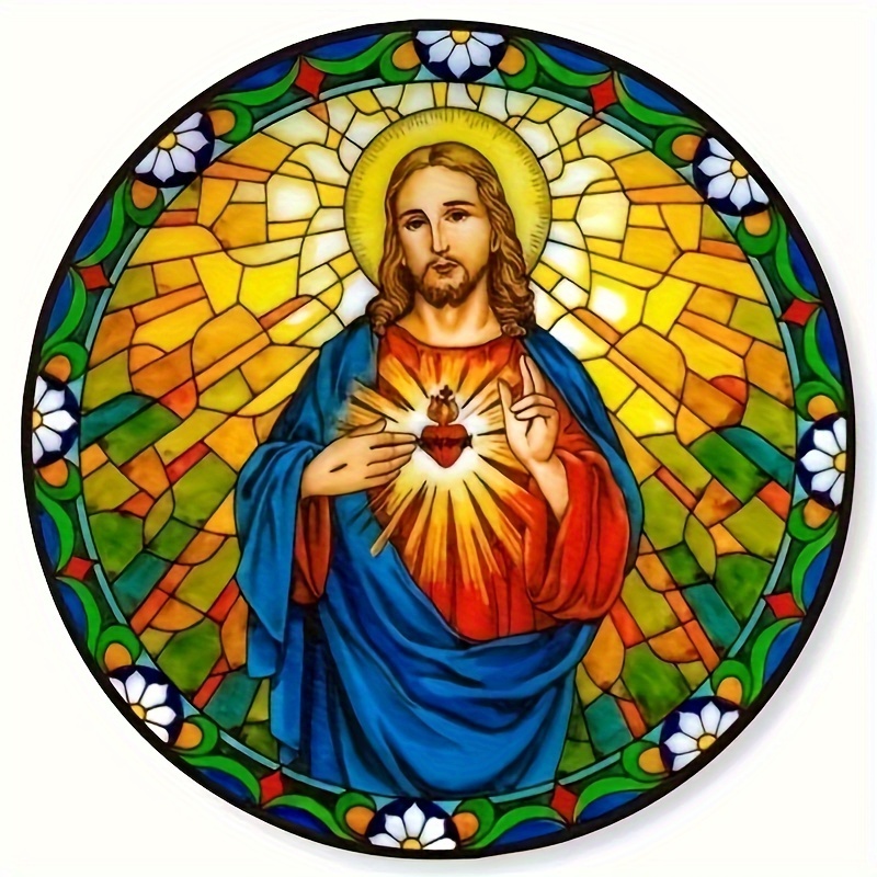 Sacred Heart of Jesus, 5D Diamond Painting Kits