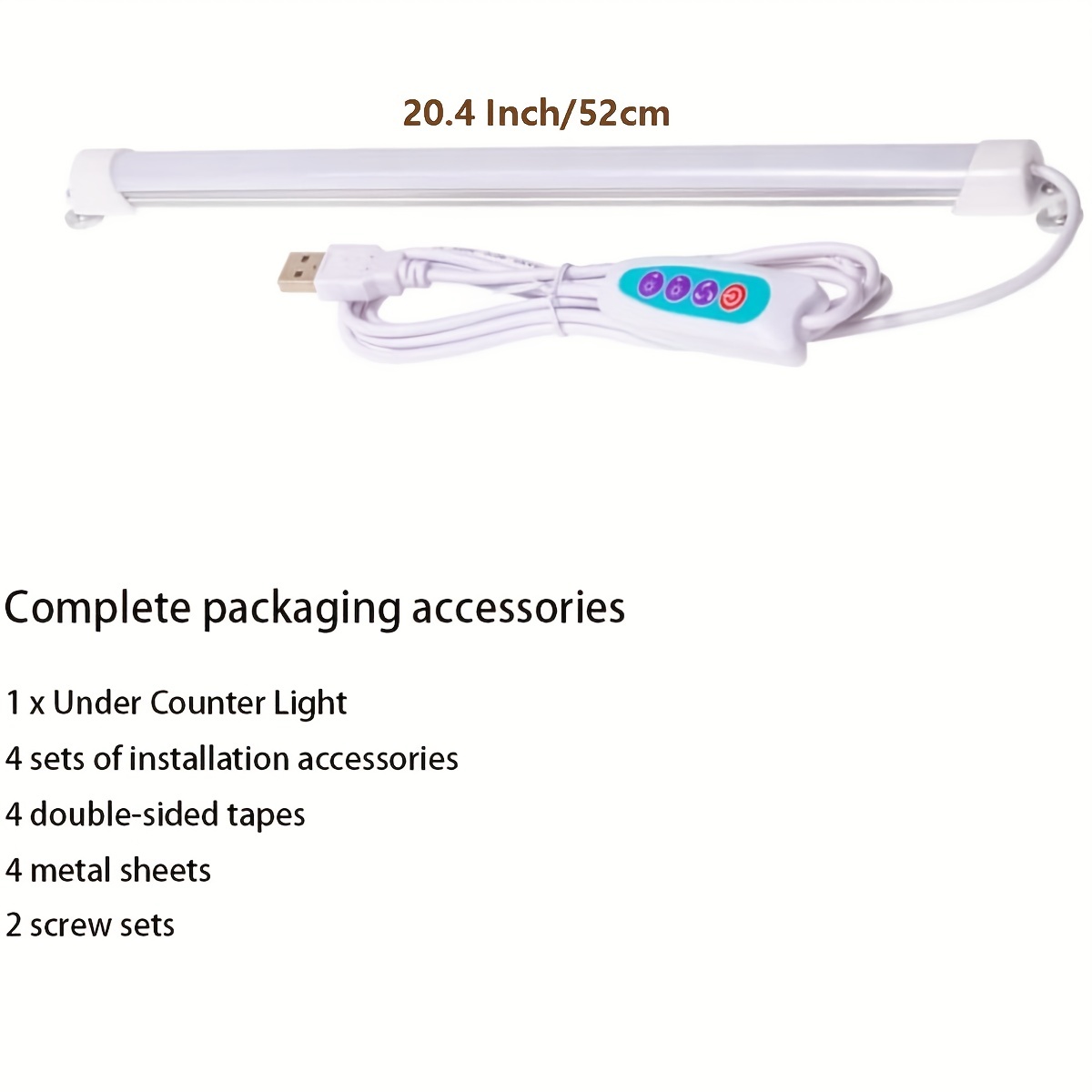 1-Bar Led Under Cabinet Lighting Accessory Light