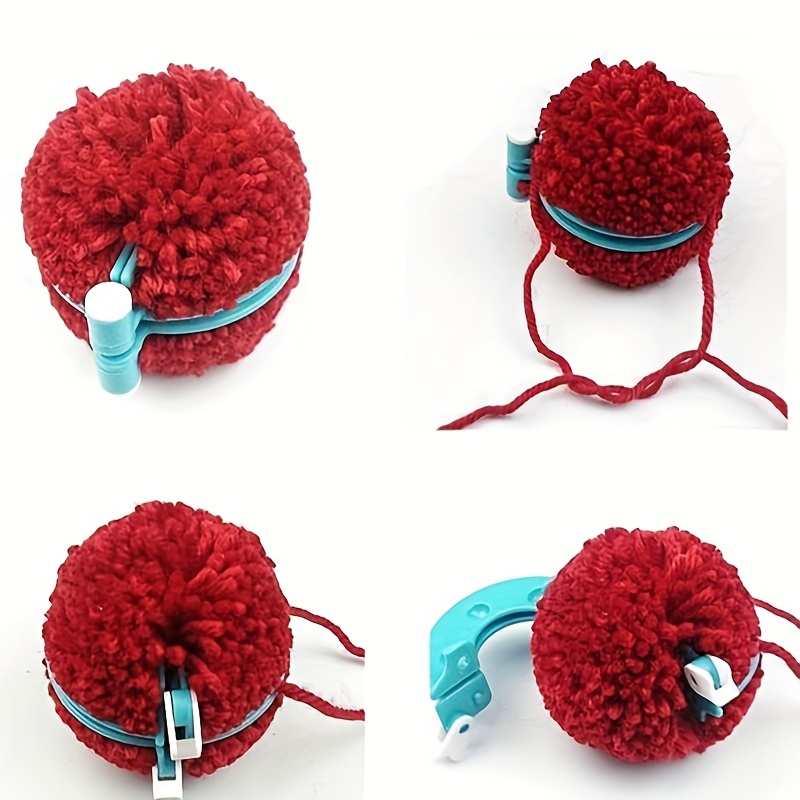 High Quality 8 Pcs/set Pompom Maker Kit Knitting Crafts Different Sizes  Plush Ball Making Tool