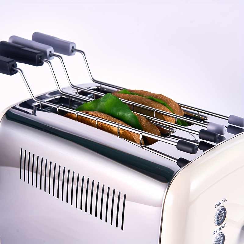 Healeved Grilling Accessories Toaster Warming Rack Bread Slice Holder  Holder Grill Warming Rack Sandwich Racks Practical Toaster Accessory  Griddle