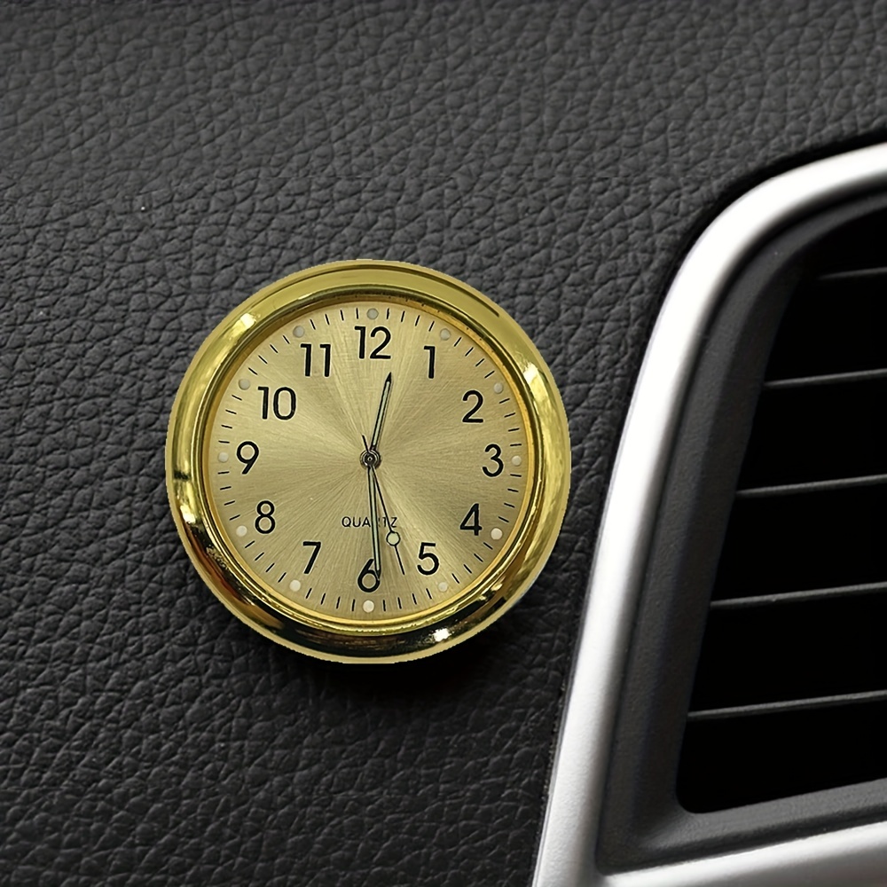 Dashboard Uhr, Motorraduhren, Car Clock, Mini Fahrzeug Armaturenbrett Uhr,  Mini Auto Armaturenbrett Uhr, Quarz-Autouhr, Auto Air Vent Clip Uhr, für