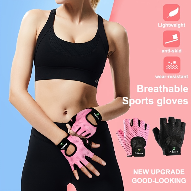 Breathable Anti skid Workout Gloves Men Women Ideal Gym - Temu