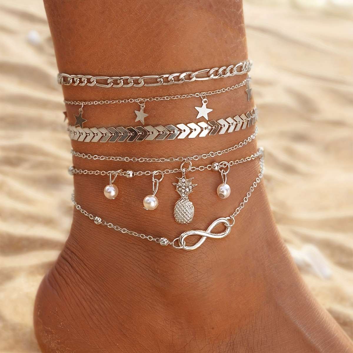 Pineapple anklet online