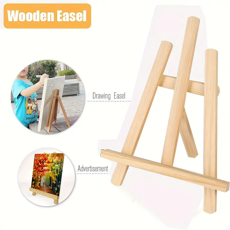 Wooden Adjustable Painting Drawing Stand Easel Frame Art Supplies Party  Decoration Student Display Holder Painting Rack Easel Card Stand - Arts,  Crafts & Sewing - Temu
