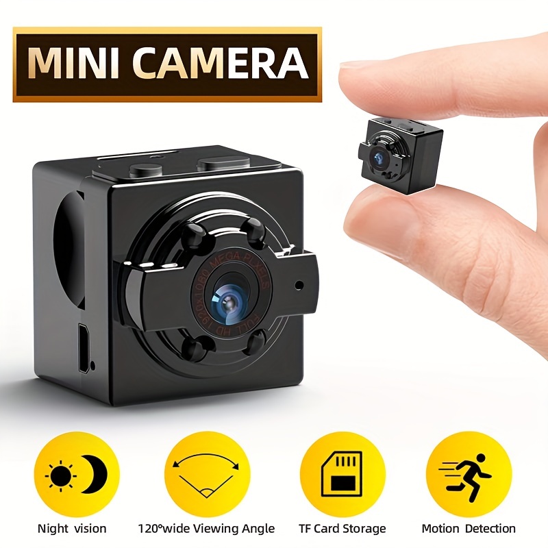 Mini Dv Camera Motion Detection Hd Ir Night Vision Wireless - Temu