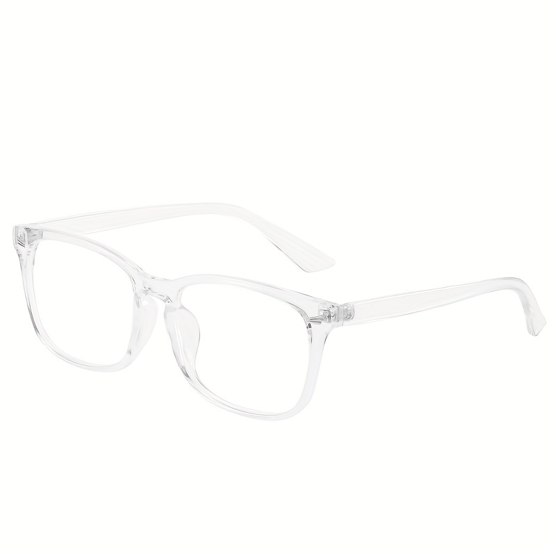 1pc Plastic Full-frame Decorative Women's Fashion Glasses