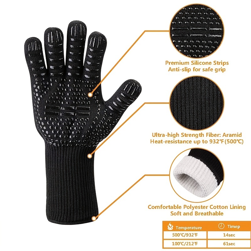 Dropship Anti-Scalding Microwave Cotton Non-Slip Insulation Gloves