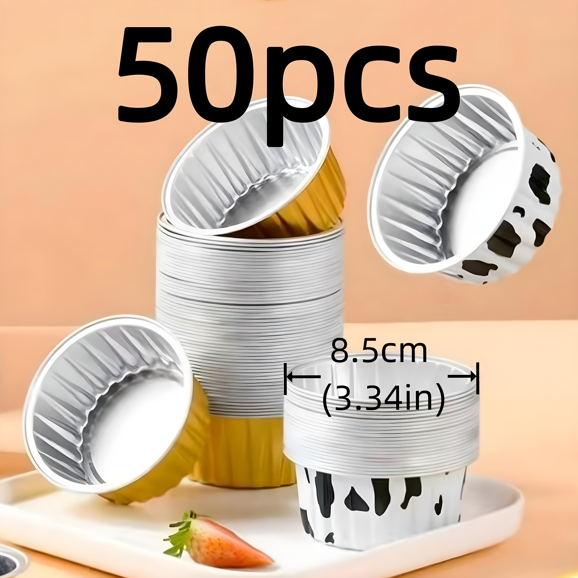 Air Fryer Tinfoil Cup Oven-bbq Household Heat-resistant Egg Tart Cup Oven  Accessories Air Fryer Accessories Baking Supplies Clearance Kitchen  Accessories - Temu