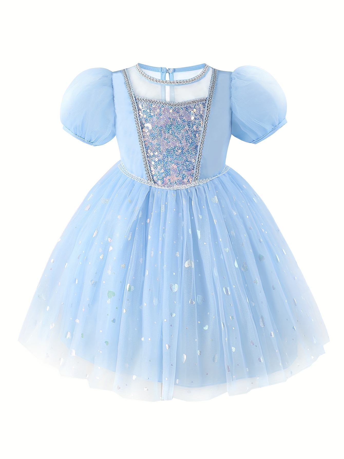 Blue Princess Dress - Temu