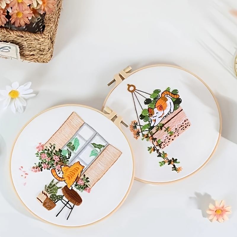 Flower Basket Art & Craft Kit -(Step by Step Tutorial Included