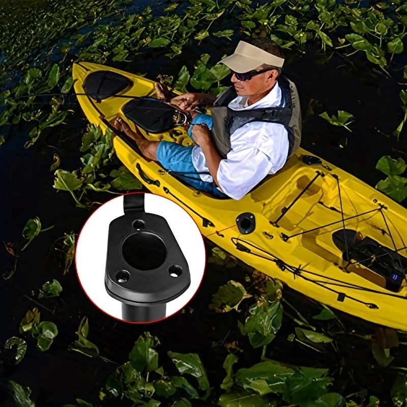 Plastic Mount Fishing Rod Holder Kayak Canoe Boat Equipment Tool  Accessories