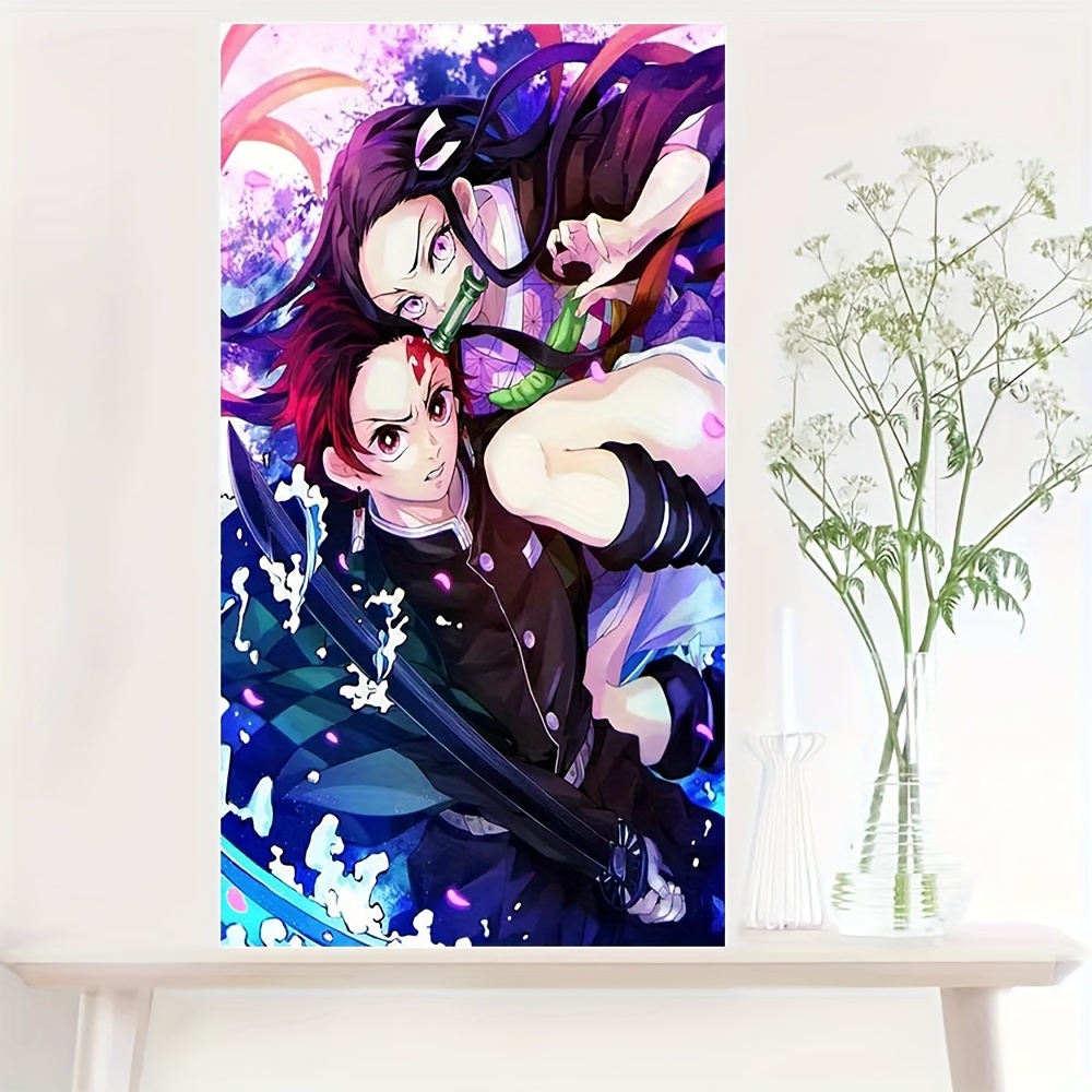 Anime Manga Abstract Wall Art Canvas Painting Posters And - Temu