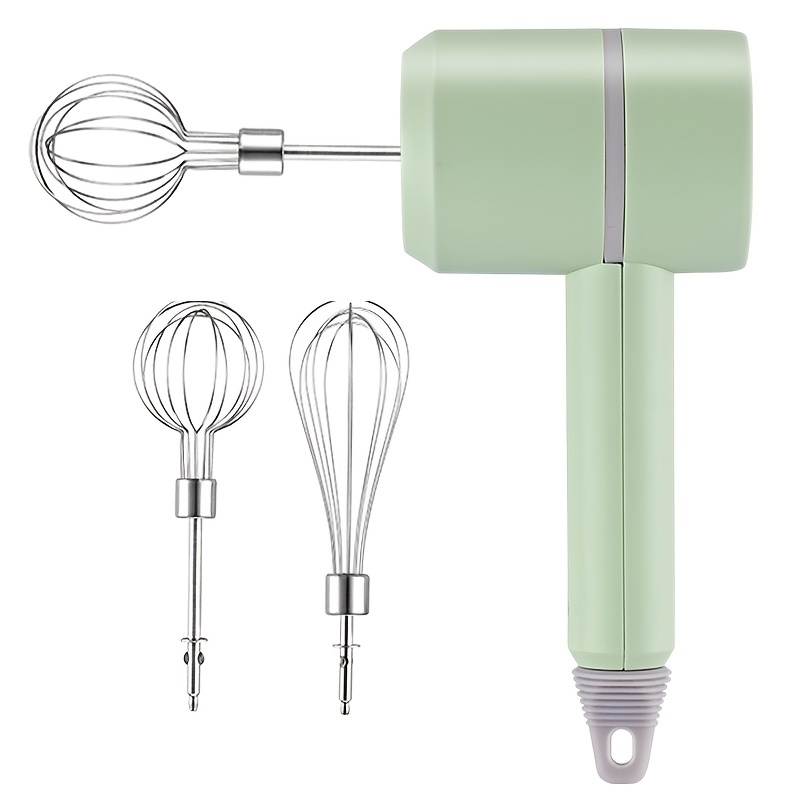 Electric Hand Mixer Battery Operated 20W Mini Lightweight Portable