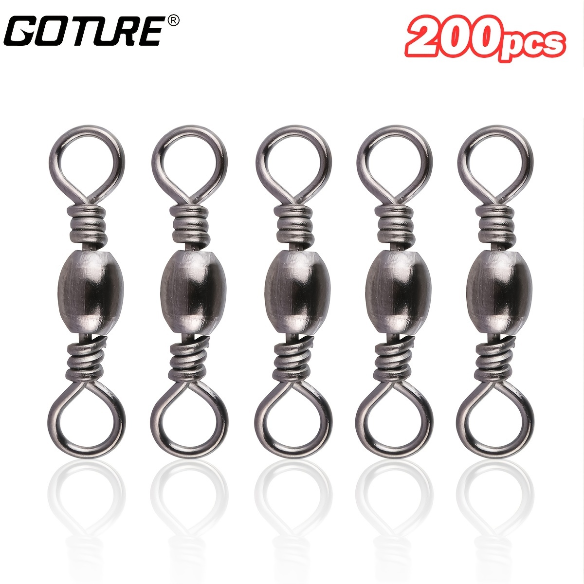 Stainless Steel 3 Way Fishing Swivel Anti corrosion Tackle - Temu