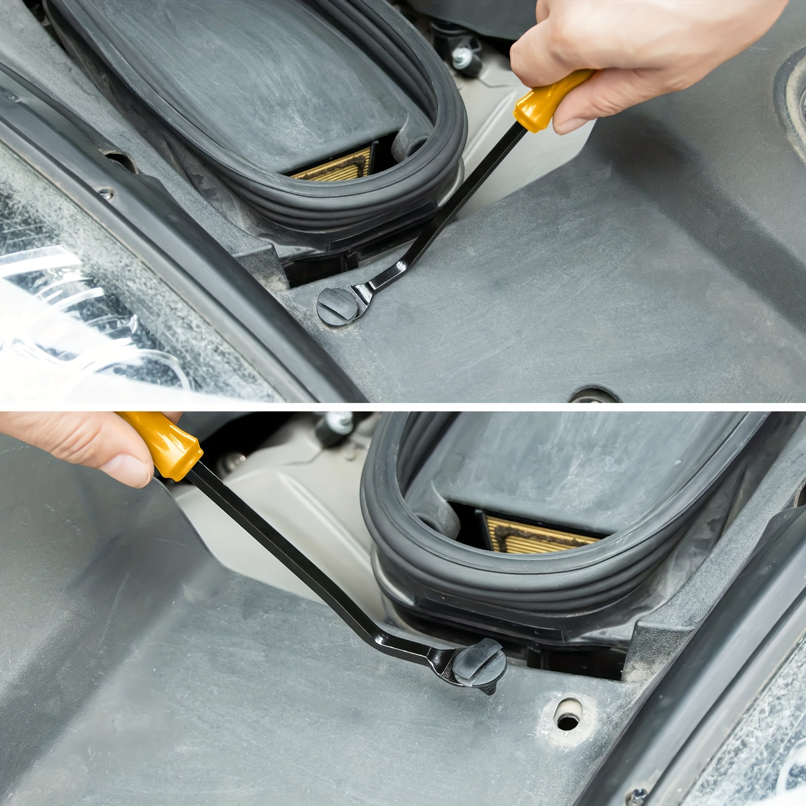 5 Auto Trim Removal Tool Kit Car Panel Door Window Fastener Remover Pry Tool  Set