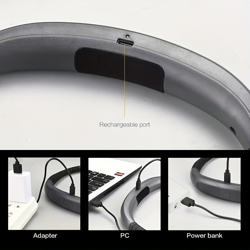 Rechargeable Led Neck Reading Light Two Brightness Levels - Temu