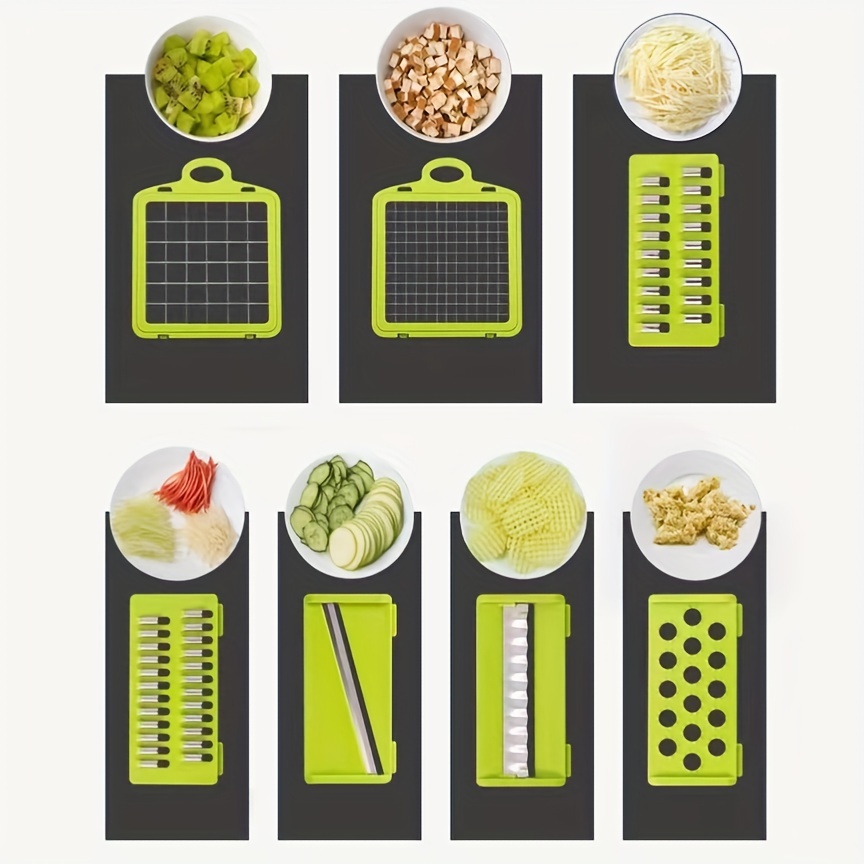 Multifunctional Kitchen Tool Accessories 14 PCS Onion Dicer Food Slicer  Potatoes Peeler Julienne Cutter Vegetable Chopper - China Kitchen  Accessories and Cheese Grater price