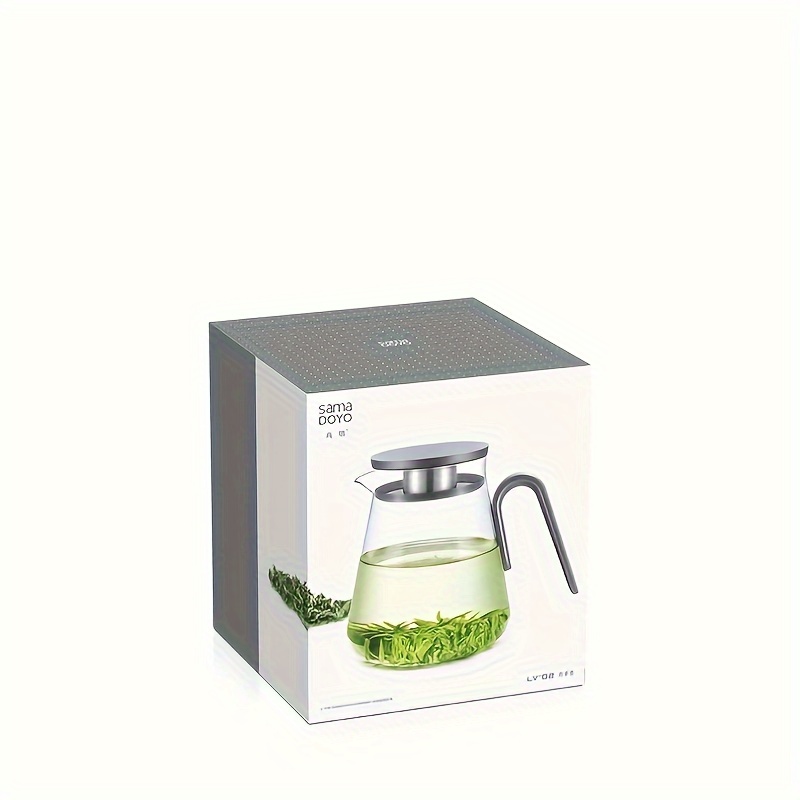 CASA COLLECTION - TEIERA IN VETRO TEMPERATO BOROSILICATO 800 ML+