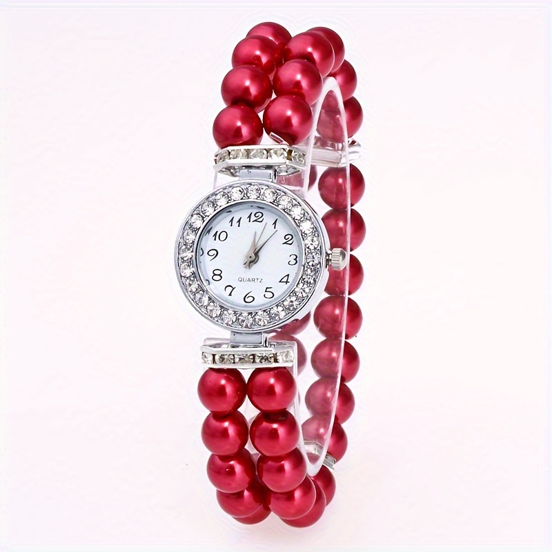 Pearl brand quartz watch hot sale