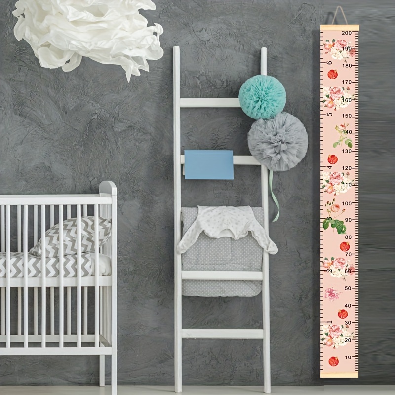 Baby Growth Height Chart, Handing Ruler Wall Decor for Kids