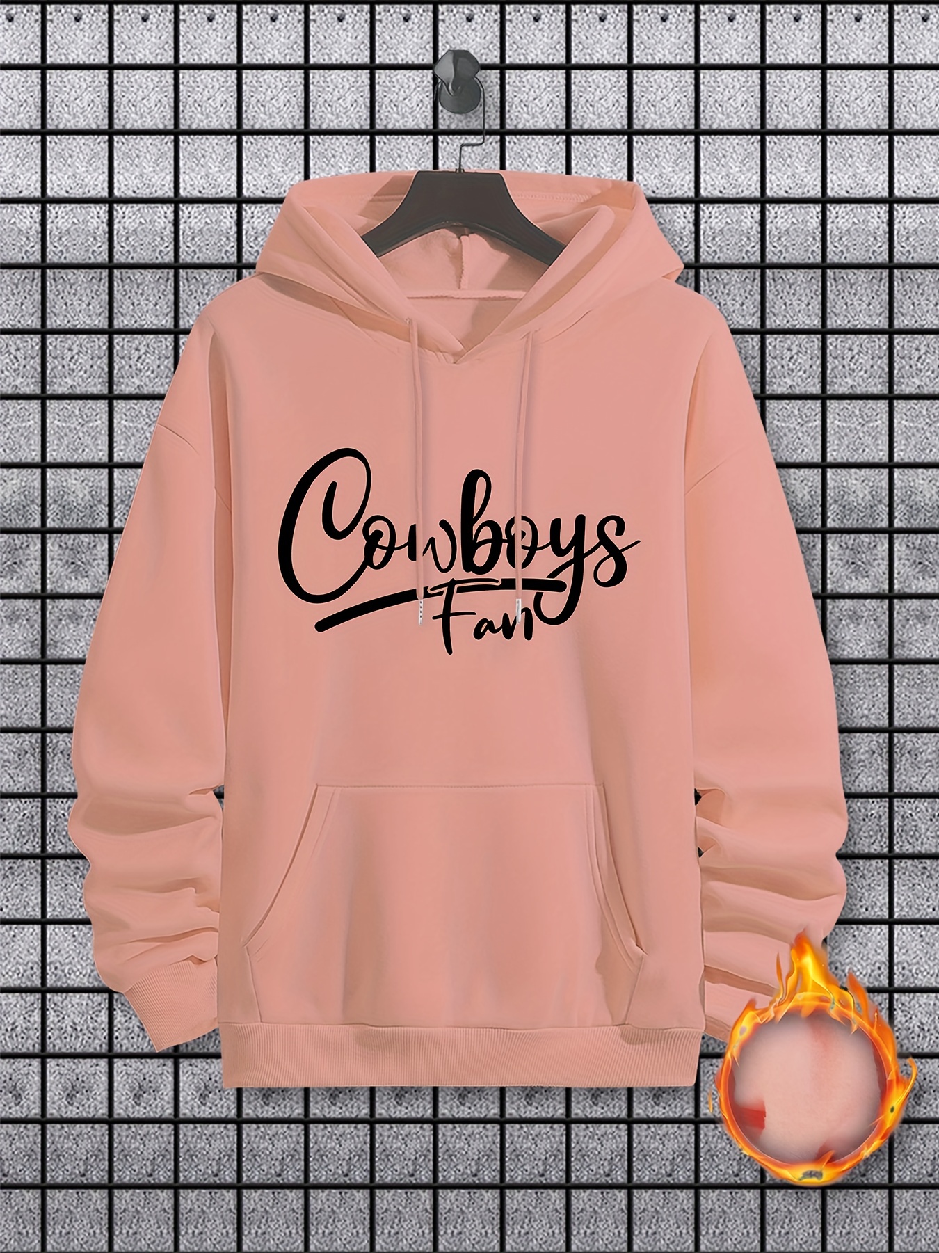 Cowboys Print Hoodie Cool Hoodies For Men Mens Casual Graphic