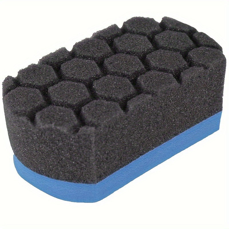 3 Pack Car Detailing Sponges - Ideal for Cleaning, Waxing, and Polishing