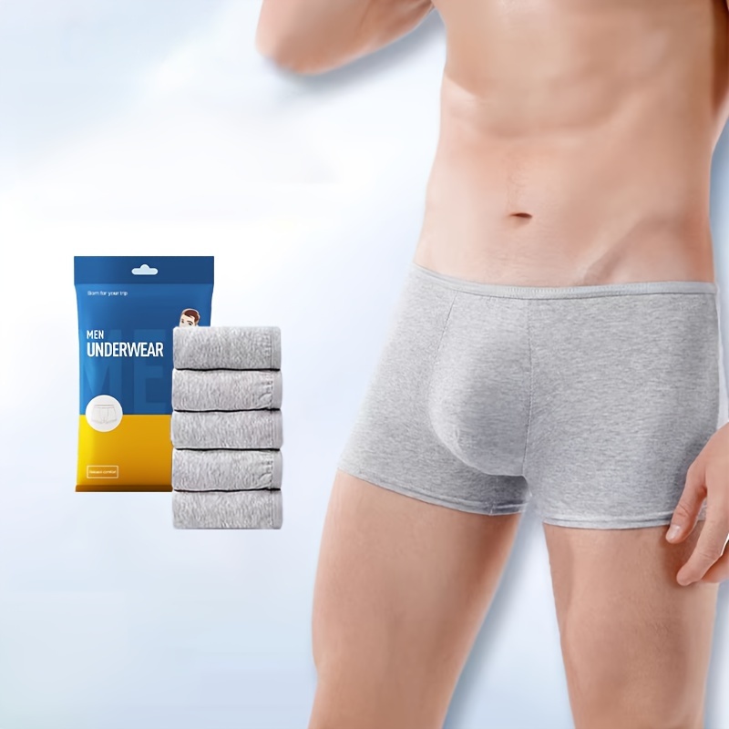 Disposable Men's Underwear Soft And Comfortable Suitable For - Temu