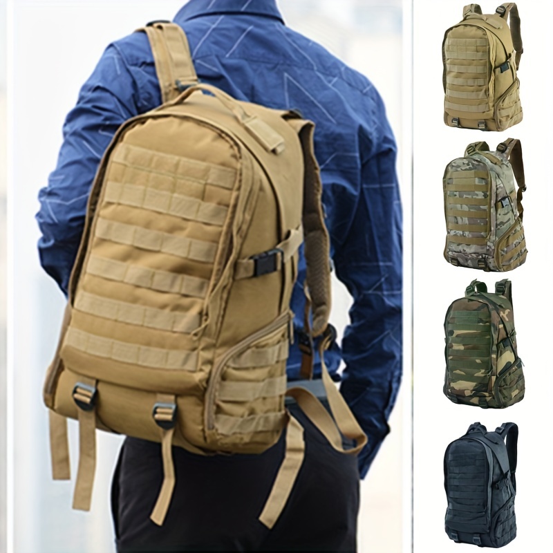 35L hombres ejército militar mochila bolsas camuflaje mochila bolsa táctica  senderismo camping deporte viaje