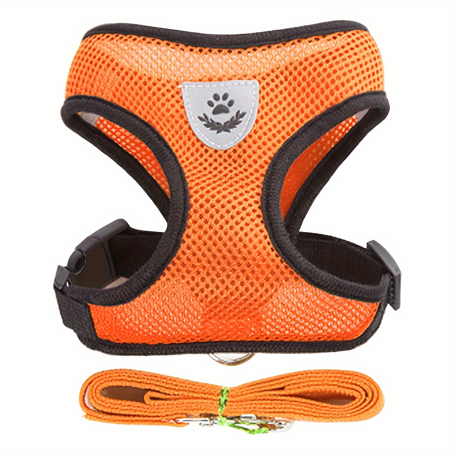 Orange sales cat harness