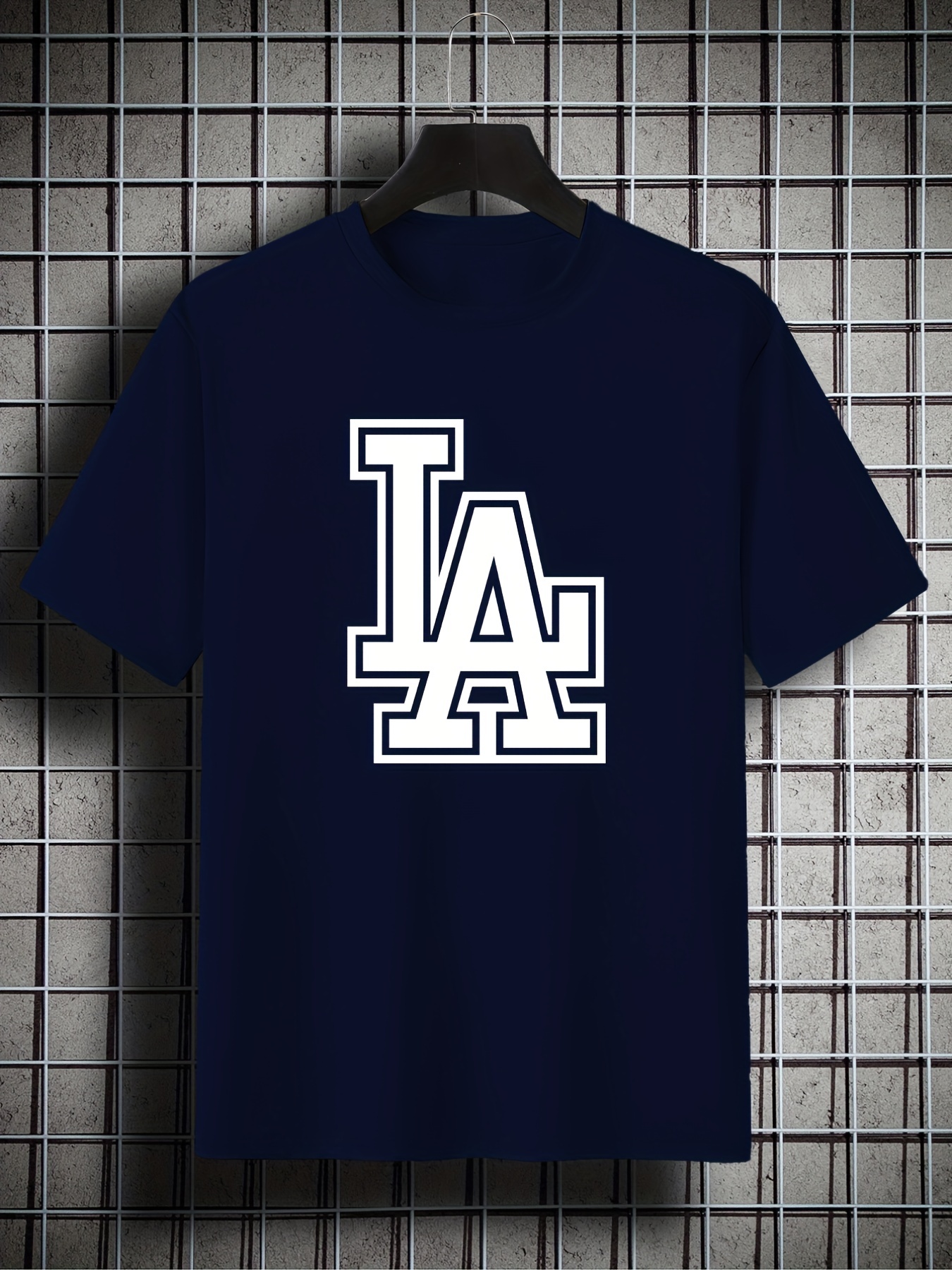 Lids Los Angeles Dodgers Solid V-Neck T-Shirt - Royal/Light Blue