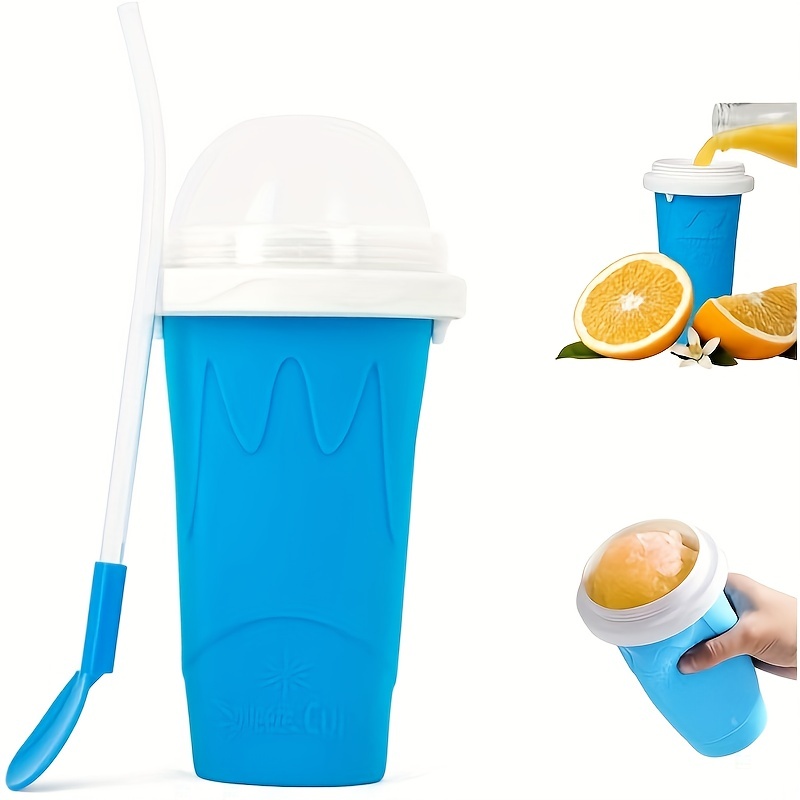 Magic Slushes Ice Cream Maker - Squeeze Slushes Cups for Ice Cream Freezer  Cups Ice Cream Machine Makers for Home Kids Cheap Portable Cooling Shake