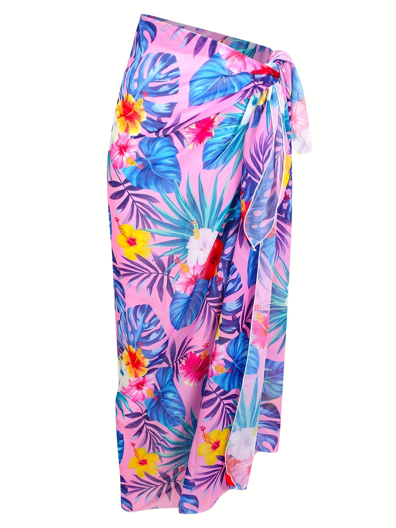 Chiffon Bikini Cover Beachwear  Blouses Women Chiffon Lilac