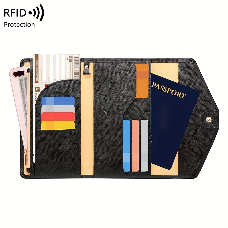 Krosslon Women's RFID Travel Passport Wallet
