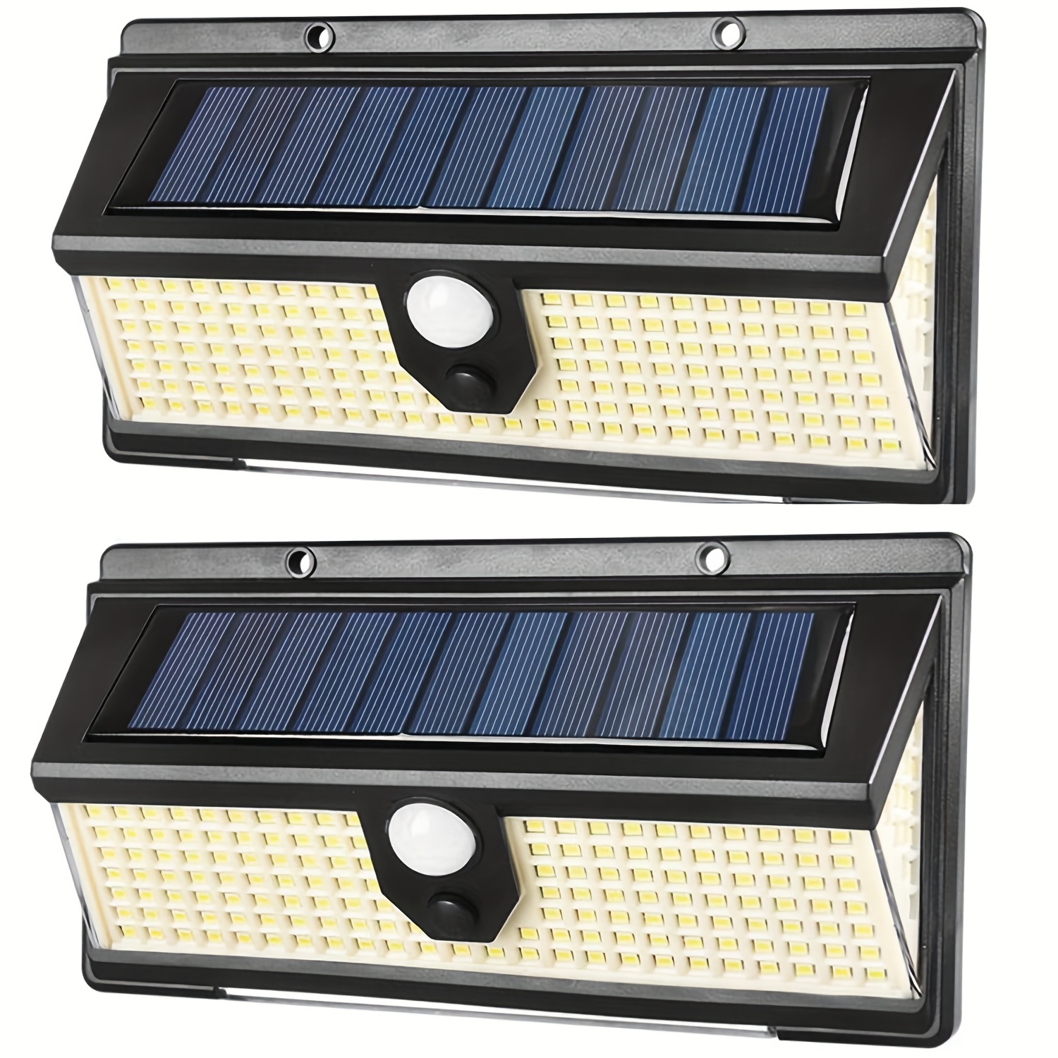 2 PCS Luces Solares Para Exteriores Luz Solar LED Exterior de Pared Jardin  Patio
