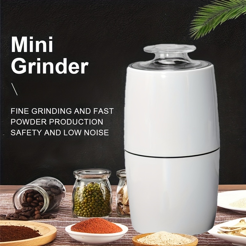 1pc coffee grinder electric grain grinder fully automatic freestanding coffee machine 304 stainless steel blade nut spice for coffee beans details 1