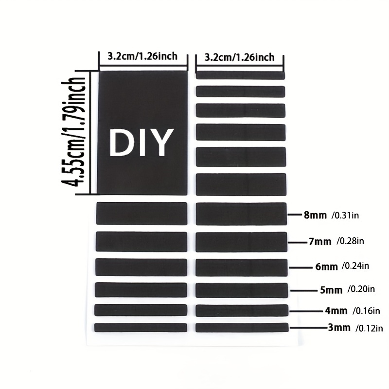 4pcs Ring Size Adjust EVA Invisible Sticker for Loose Rings