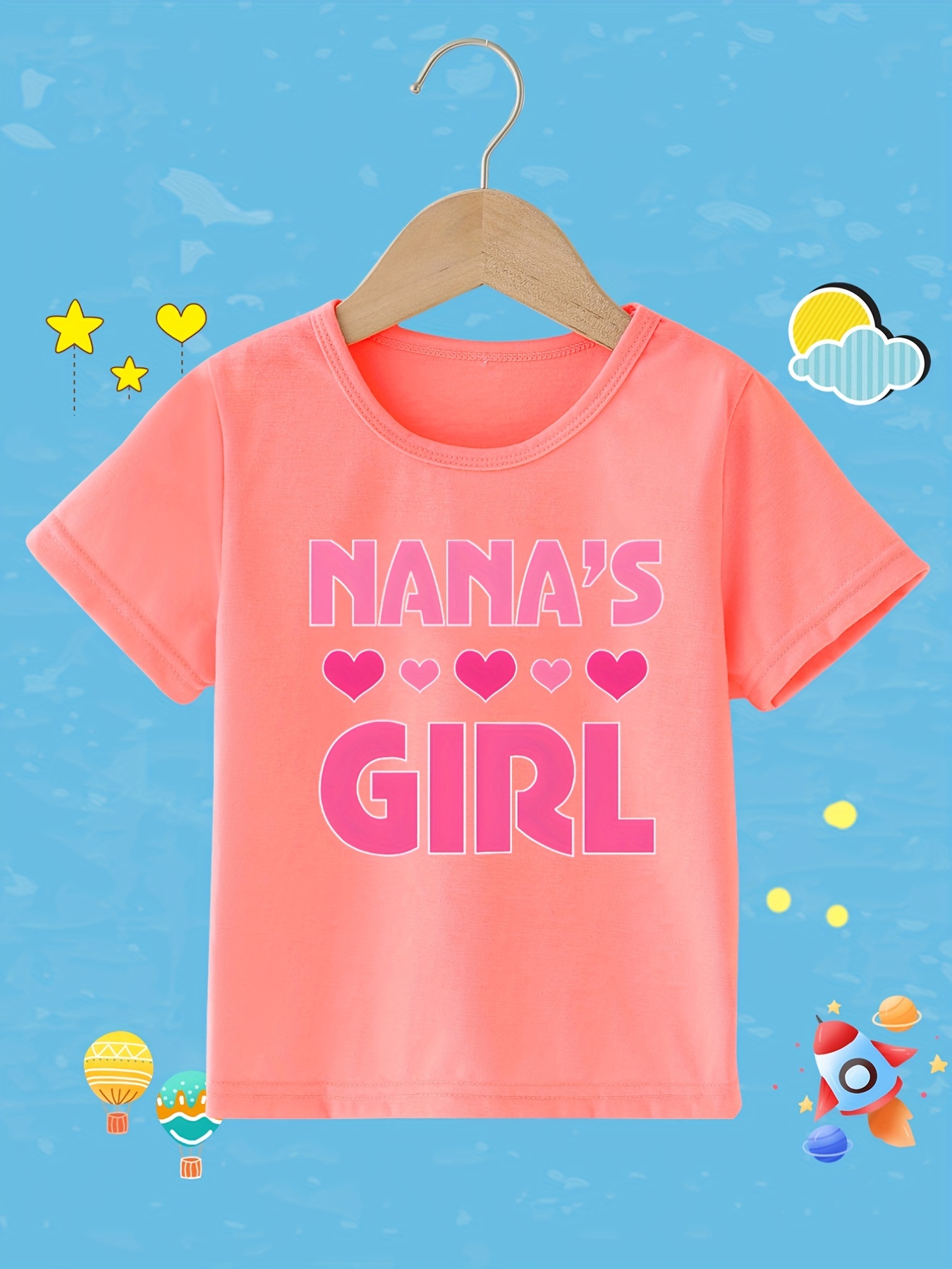 Camiseta Niña New Spring Manga Corta Estampado Blanco - Varias Tallas -  929879