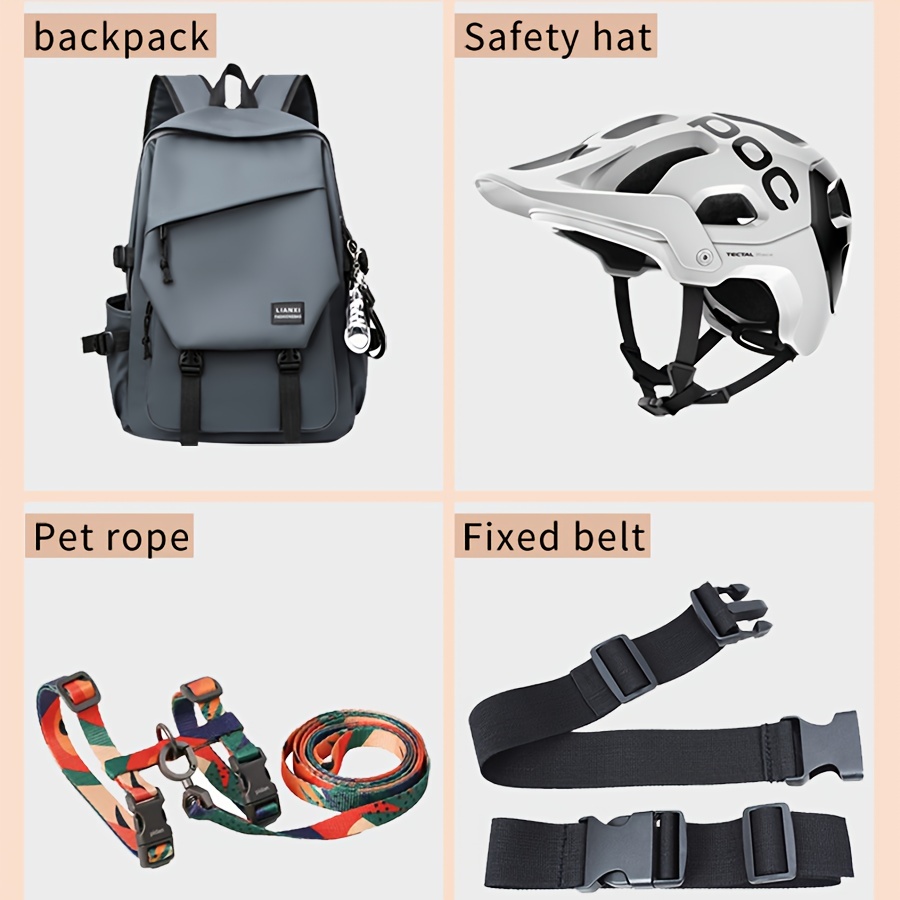 Plastic Buckles Backpack Buckle Ring Accessories Adjustment - Temu