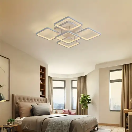 Comprar Lámparas de techo Led con Control remoto, Panel de luces Led  regulables de brillo, accesorio de iluminación de 110-265V para dormitorio  y cocina