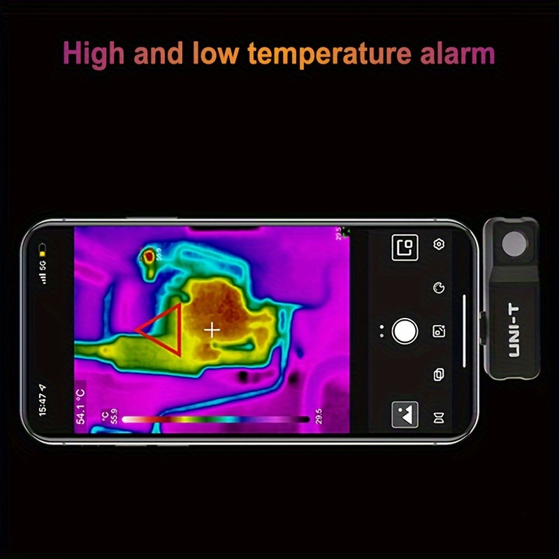 Telefono Inteligente Con Camara Termica - Temu