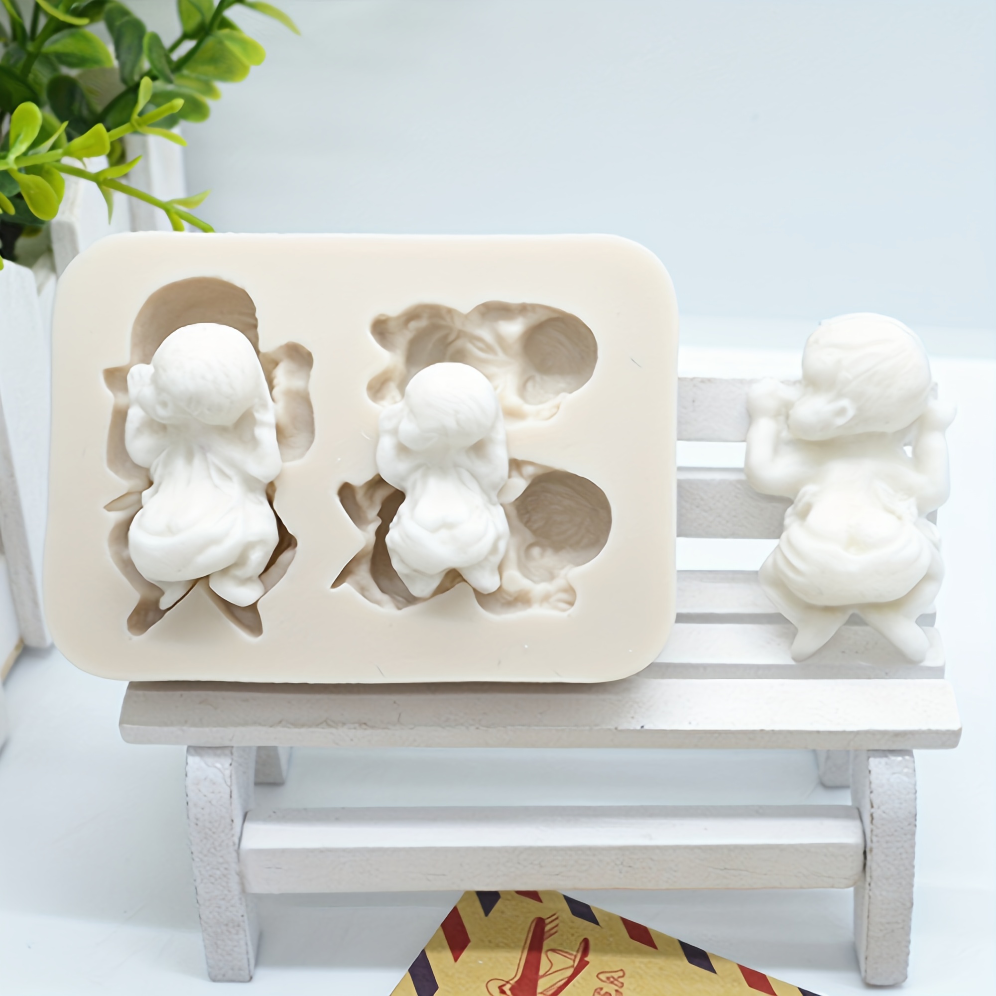 3d Silicone Baby Stuff Chocolate Molds For Diy Cake - Temu