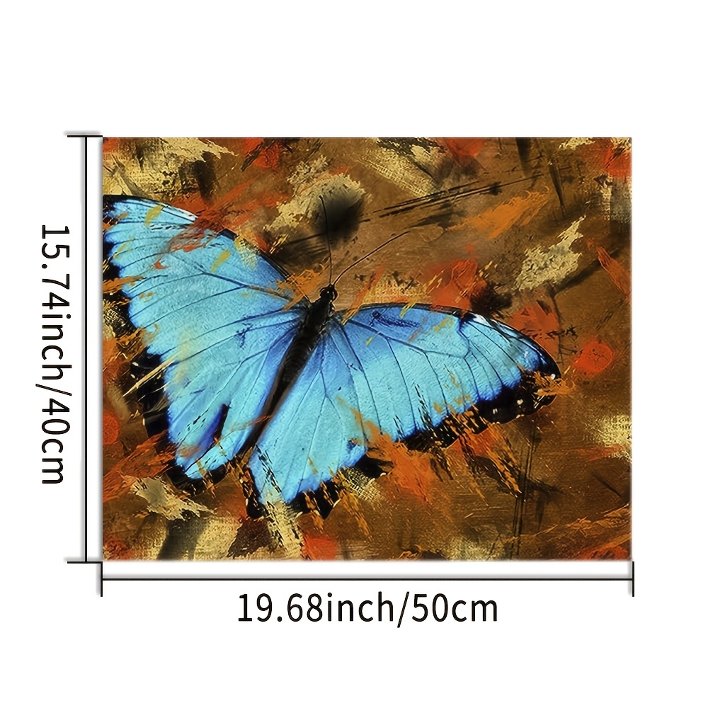 1 Pieza Pintura Números Mariposa Niña 16x20 Pulgadas Adultos - Temu