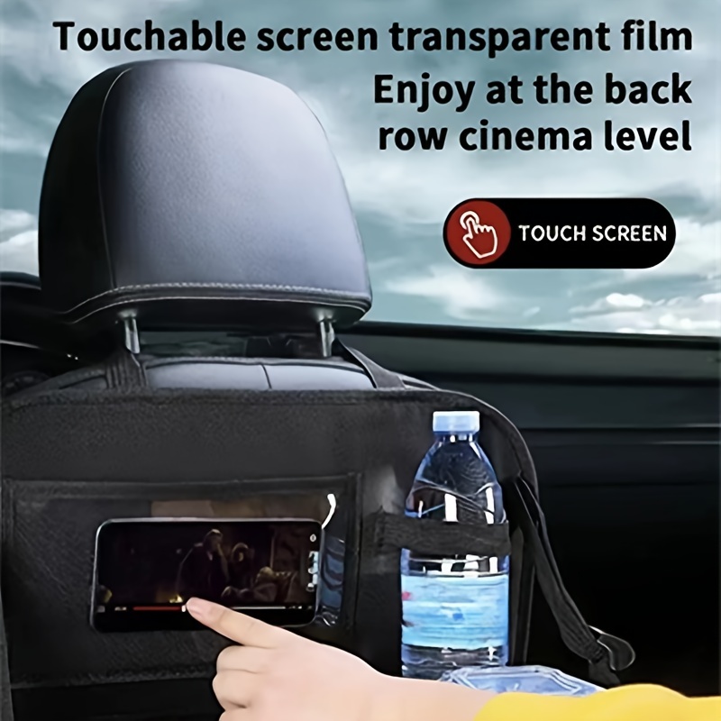 Multi Pockets Universal Car Seat Organizer Tablet Holder - Temu