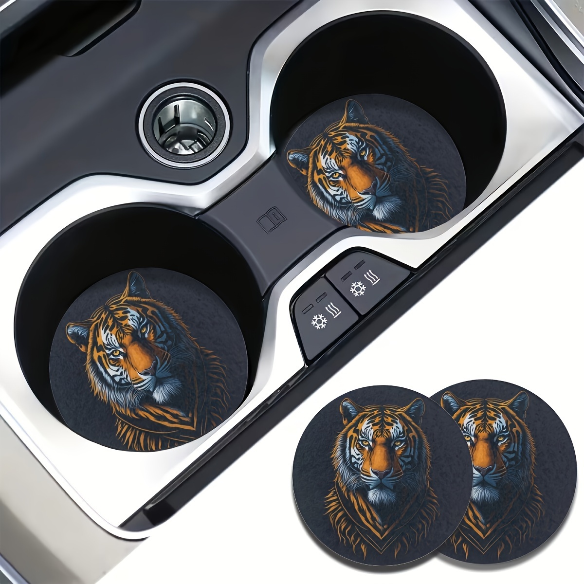 Christian Gift With God Absorbent Car Cup Holder Coaster - Temu