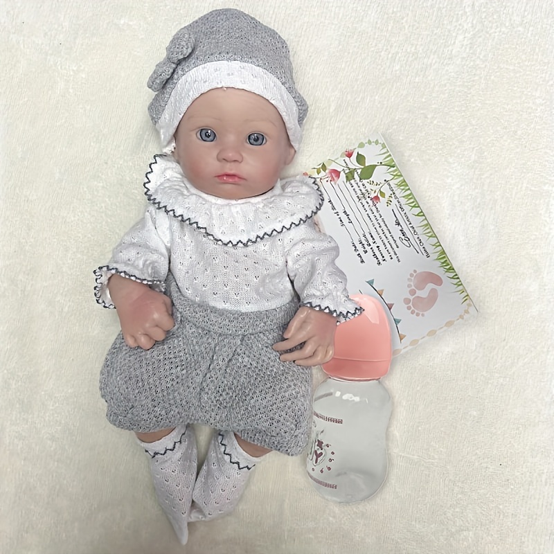 Can Drink Milk Can Pee Silicone Reborn Dolls Soft Full Body Solid Silicone  Bebe Reborn Dolls Gift Boneca Reborn Corpo De Silicone,  Halloween/thanksgiving Day/christmas Gift - Temu