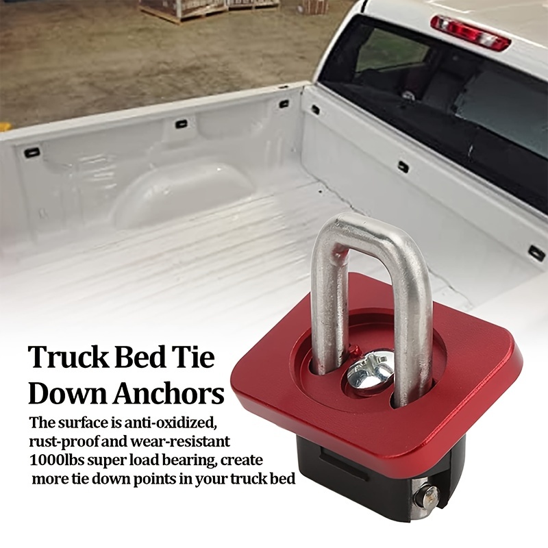 Stainless Steel Retractable Truck Bed Tie Downs