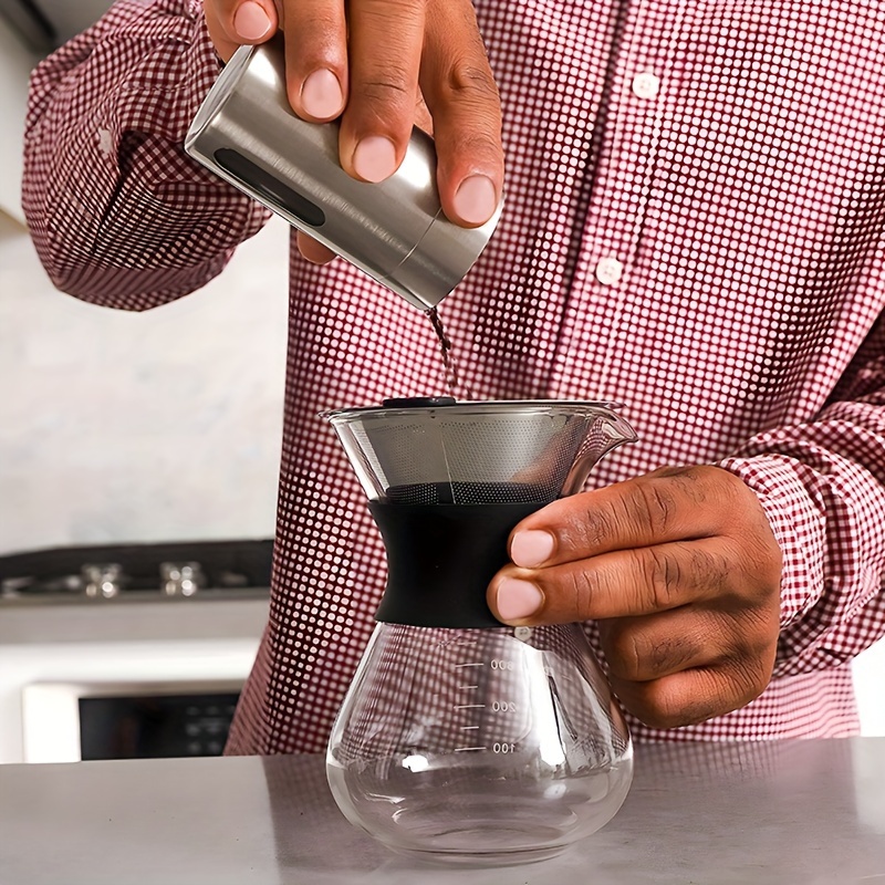 Glass Carafe and Reusable Coffee Filter