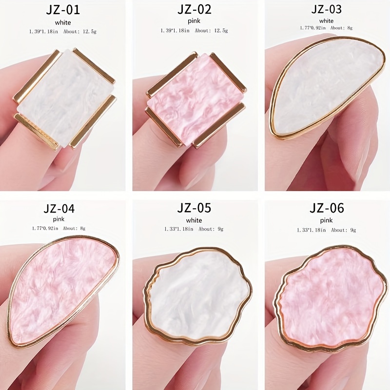 Wholesale CHGCRAFT 3Pcs 3Colors Adjustable Resin Palette Rings Resin DIY Nail  Art Palette with Alloy Finger Ring Nail Art Palette for Acrylic UV Gel  Polish Foundation Mixing 