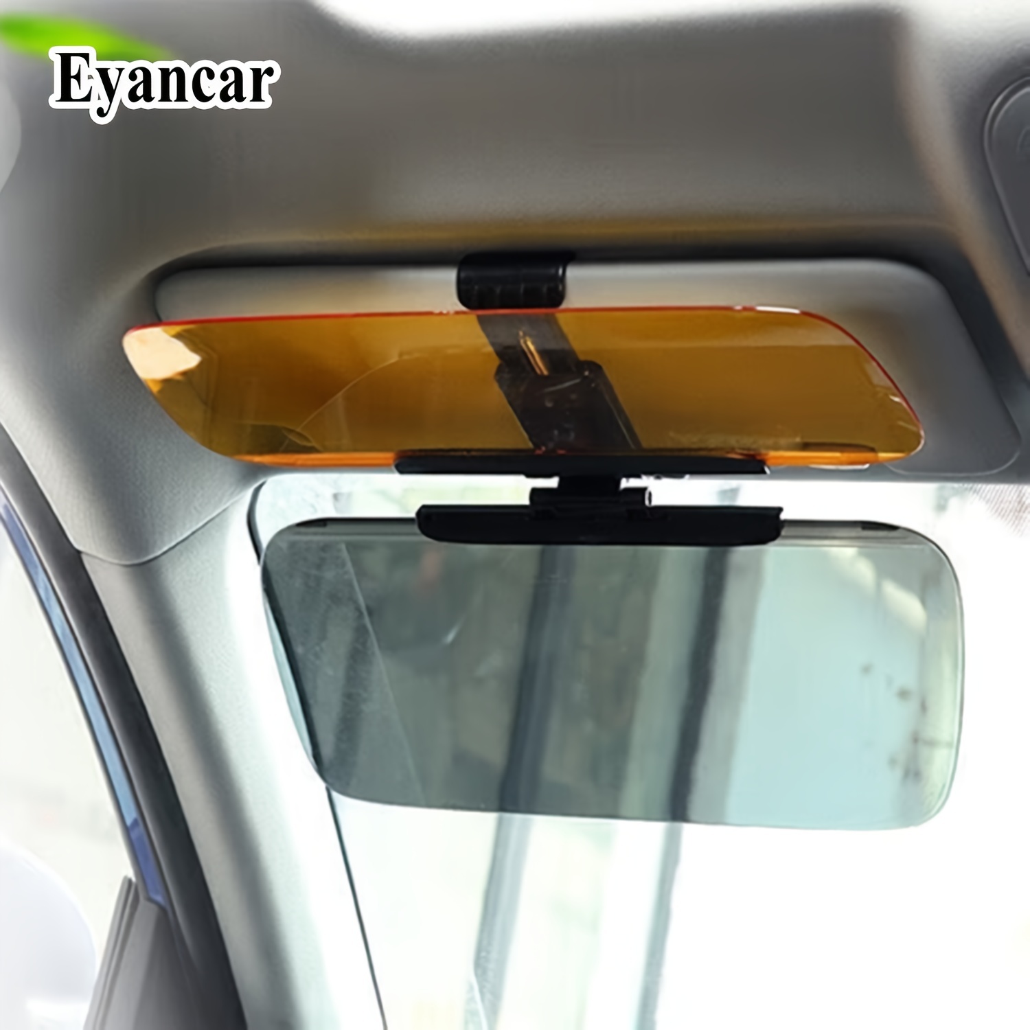 Two In One Car Sun Visor, Day And Night Anti Glare Sun Visor, Car Sun And  UV Blocking Sun Visor, Non Glare Anti Glare Sun Visor Goggles Driving Shield
